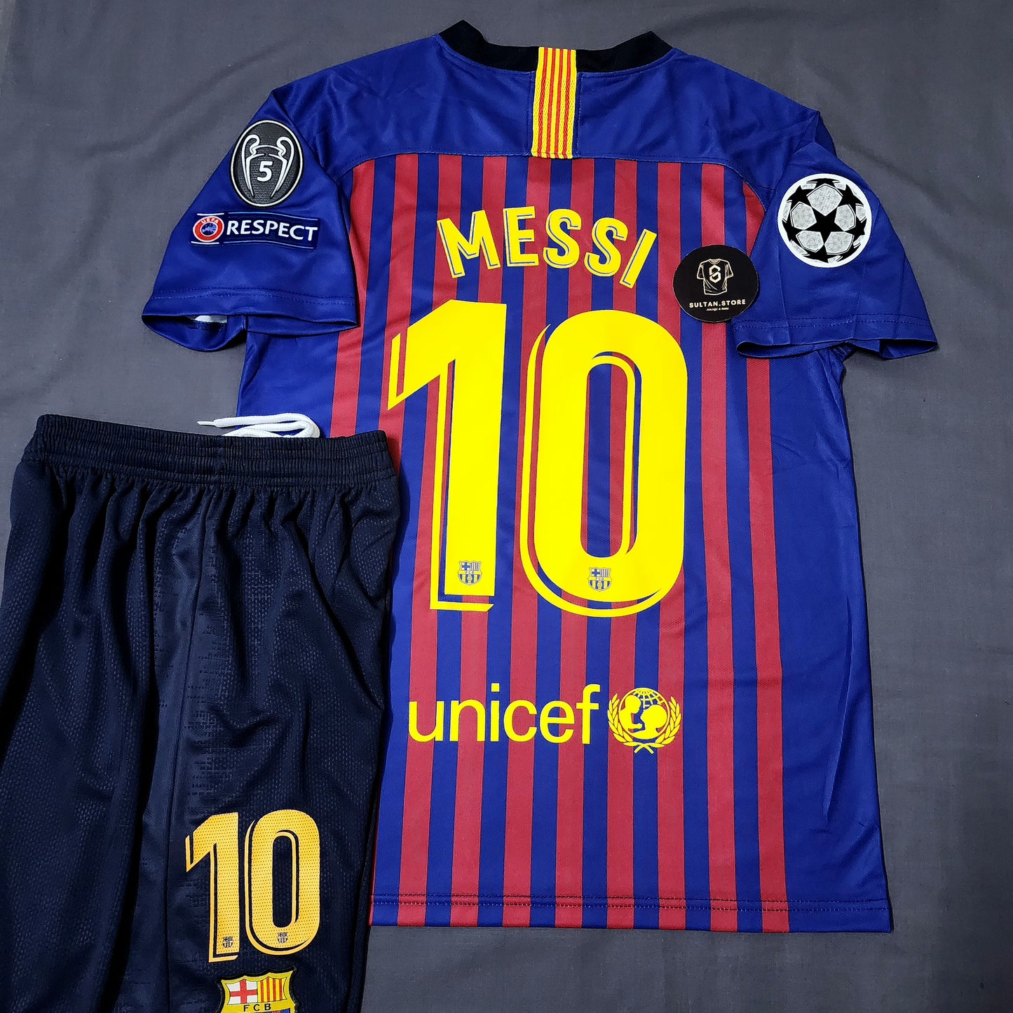 Messi 2018/19 Barcelona Home Kit