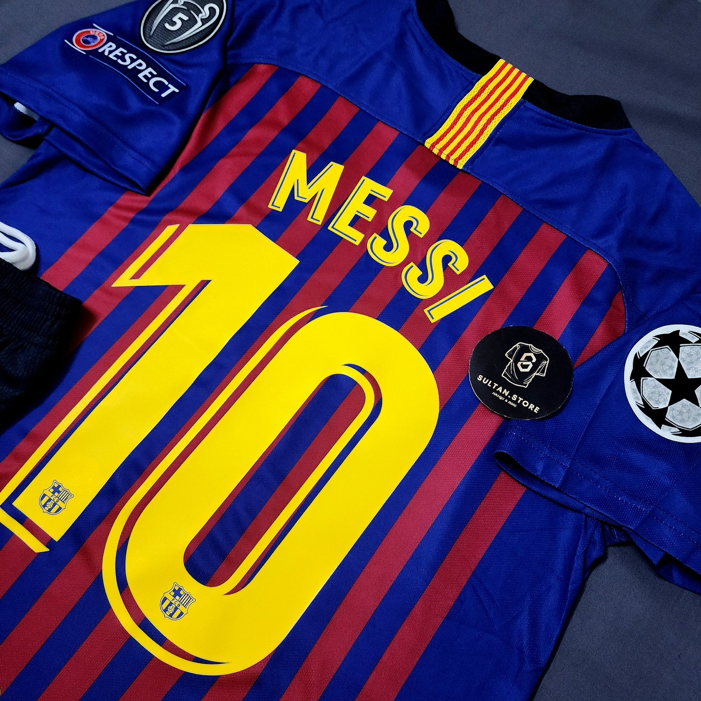 Messi 2018/19 Barcelona Home Kit