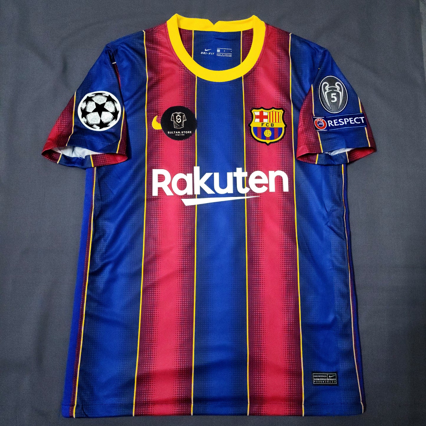 Messi 2020/21 Barcelona Home Kit