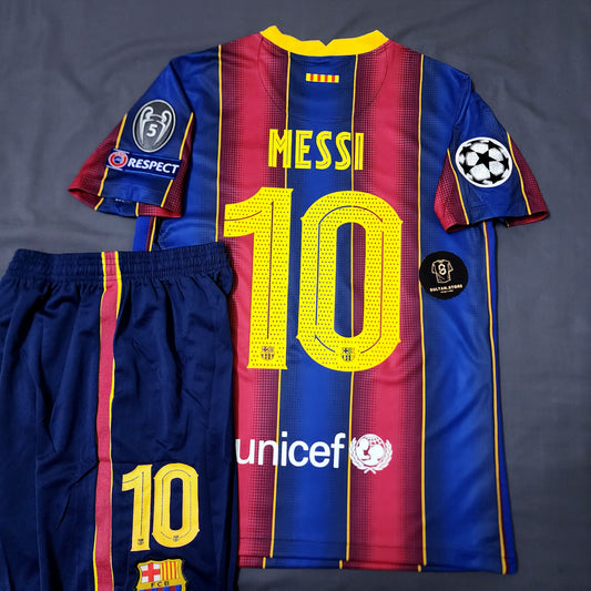 Messi 2020/21 Barcelona Home Kit