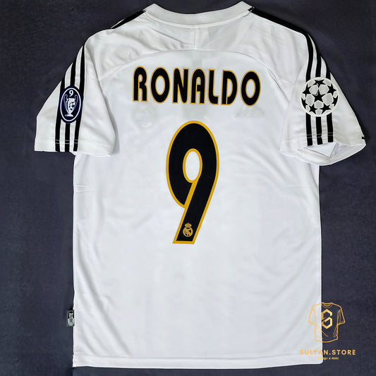 Ronaldo 2003/04 Real Madrid Home Jersey