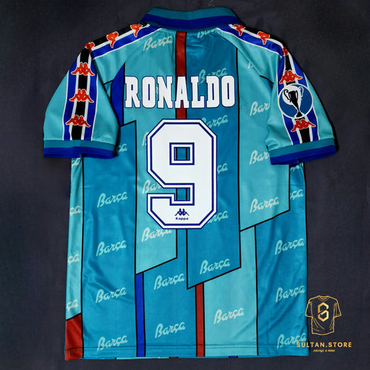 Ronaldo 1995/97 Barcelona Away Jersey