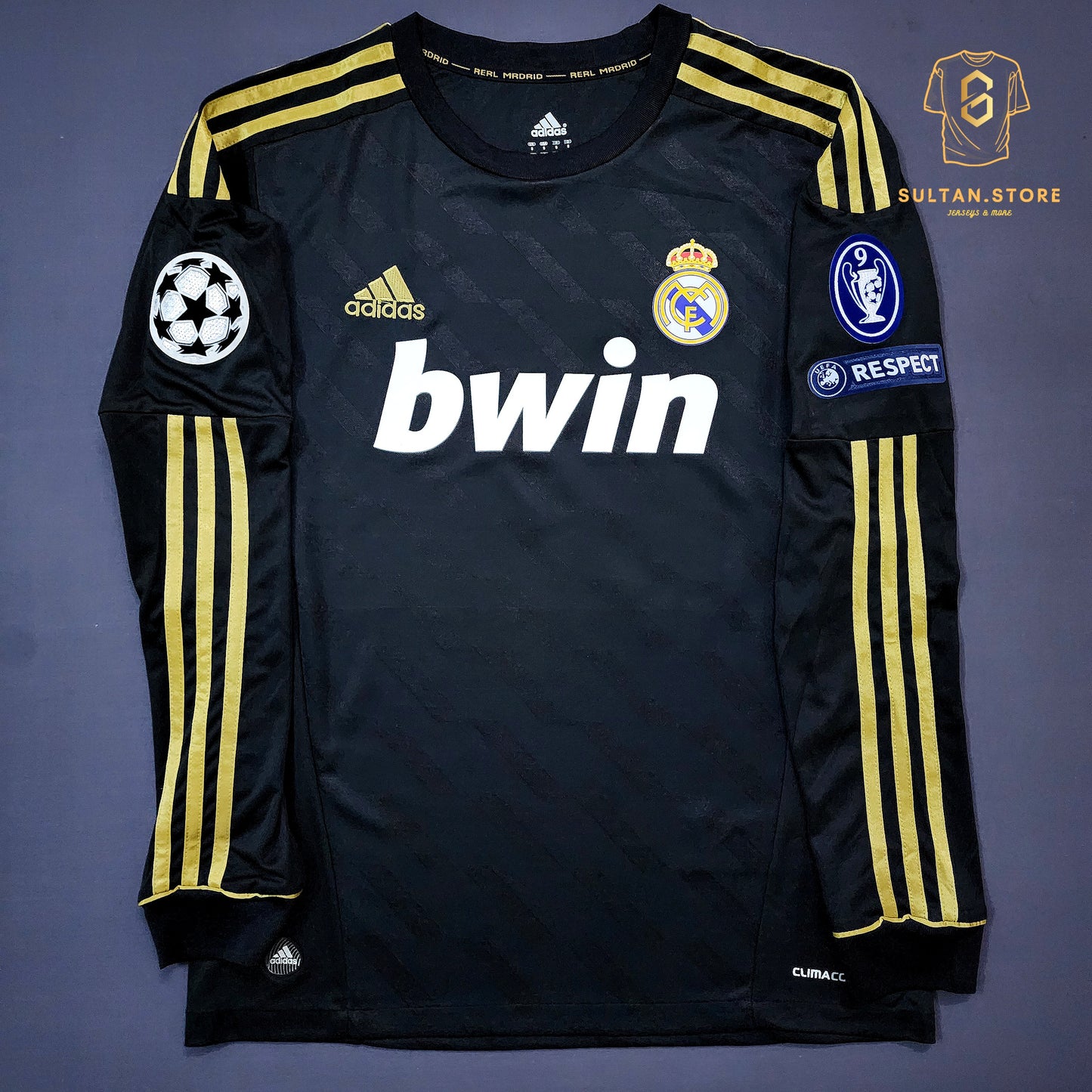 Ronaldo 2011/12 Real Madrid Long Sleeves Away Kit