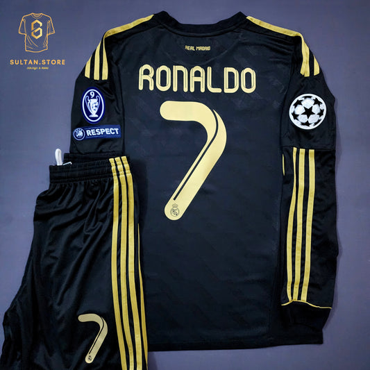 Ronaldo 2011/12 Real Madrid Long Sleeves Away Kit