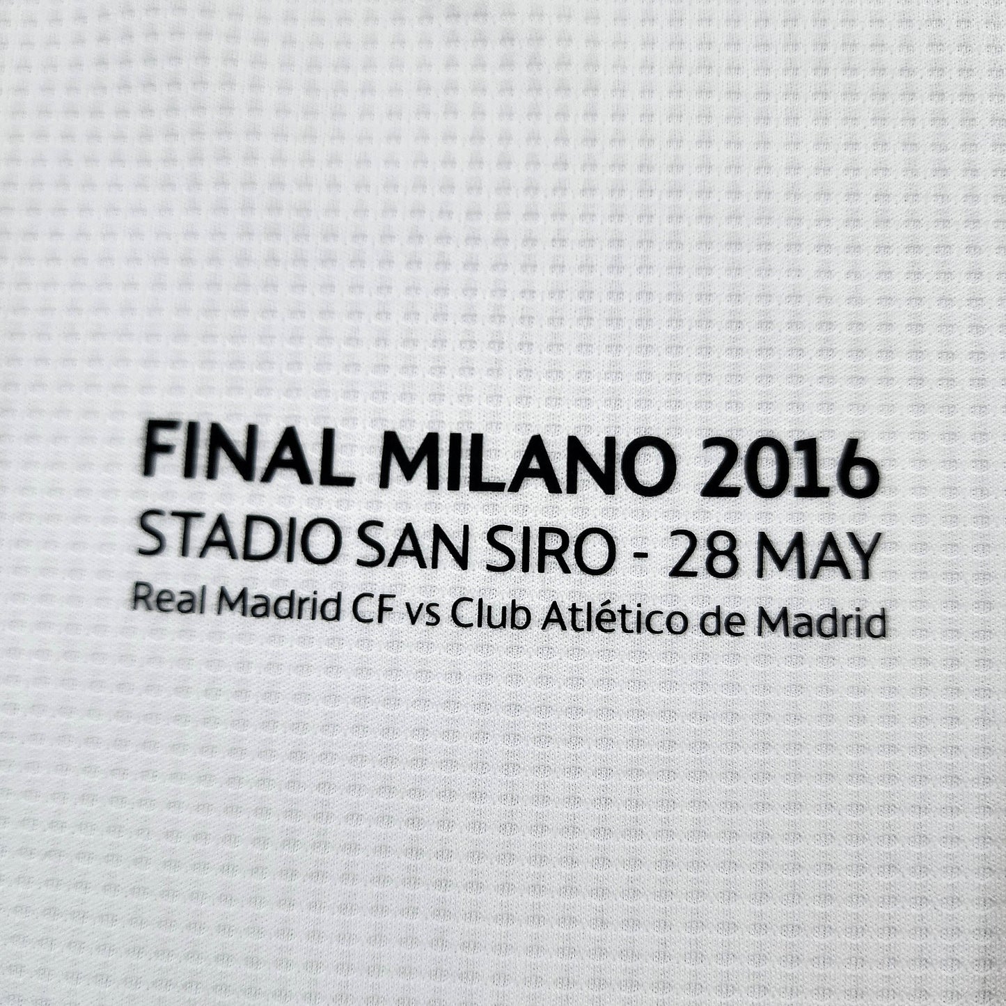 Ronaldo 2016 Real Madrid Home Kit Final Champions League