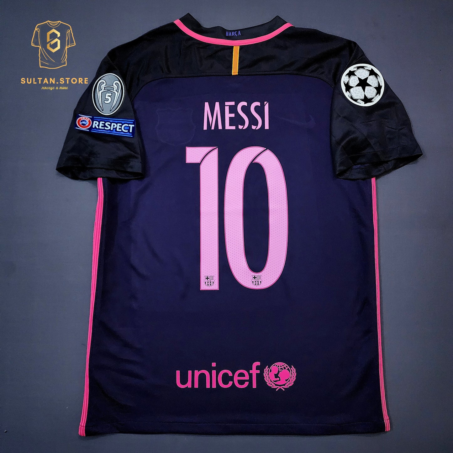 Messi 2016/17 Barcelona Away Jersey