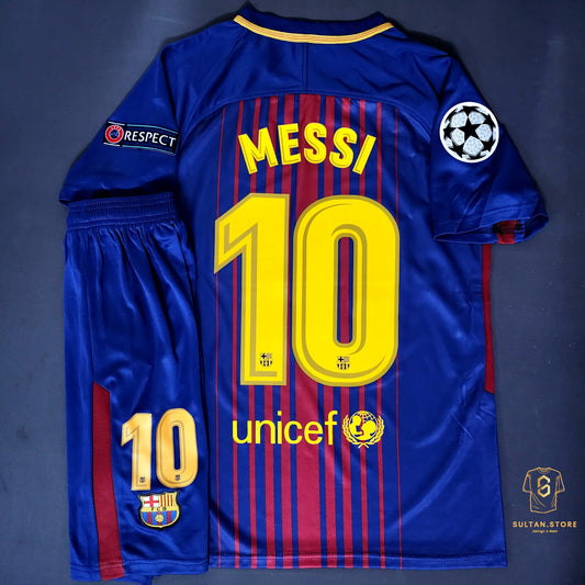 Messi 2017/18 Barcelona Home Kit