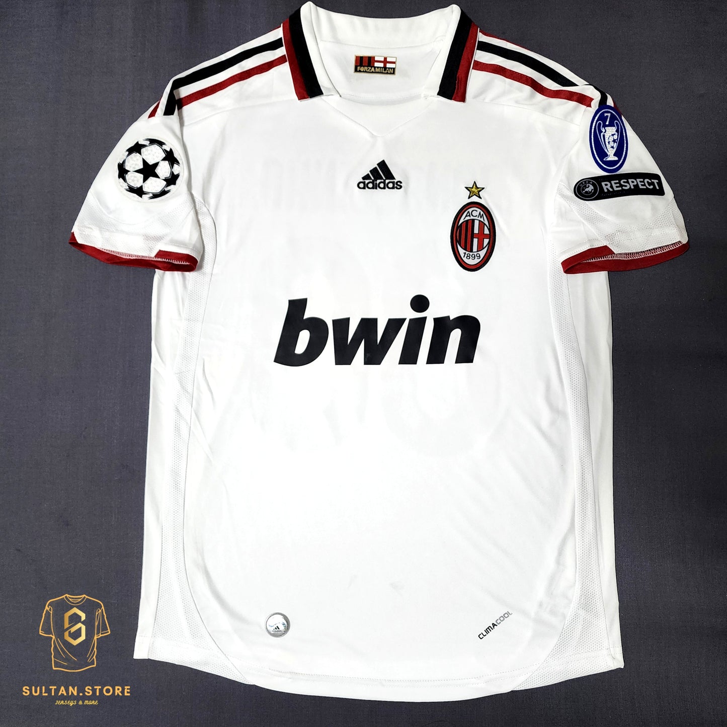Ronaldinho 2009/10 AC Milan Away Jersey
