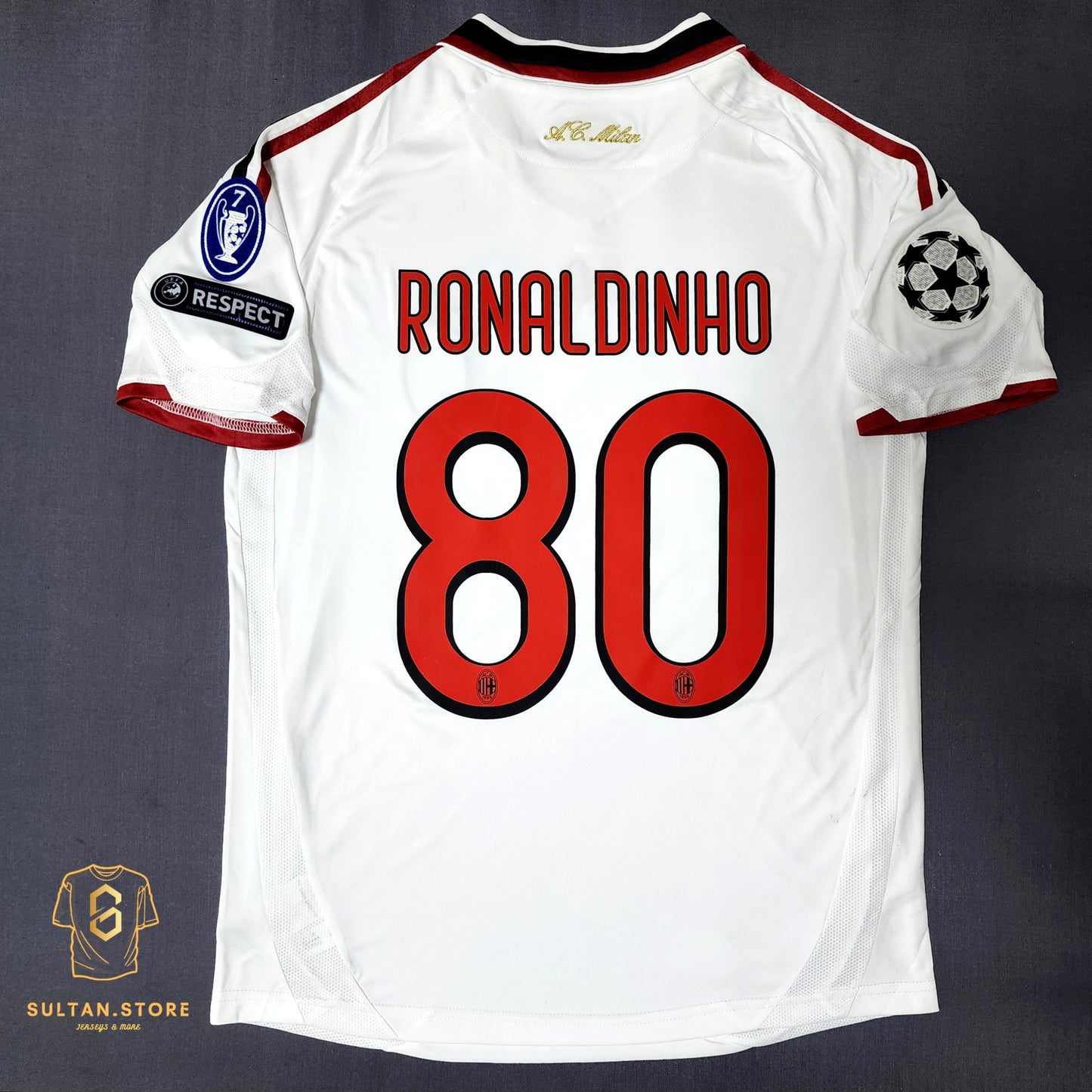 Ronaldinho 2009/10 AC Milan Away Jersey