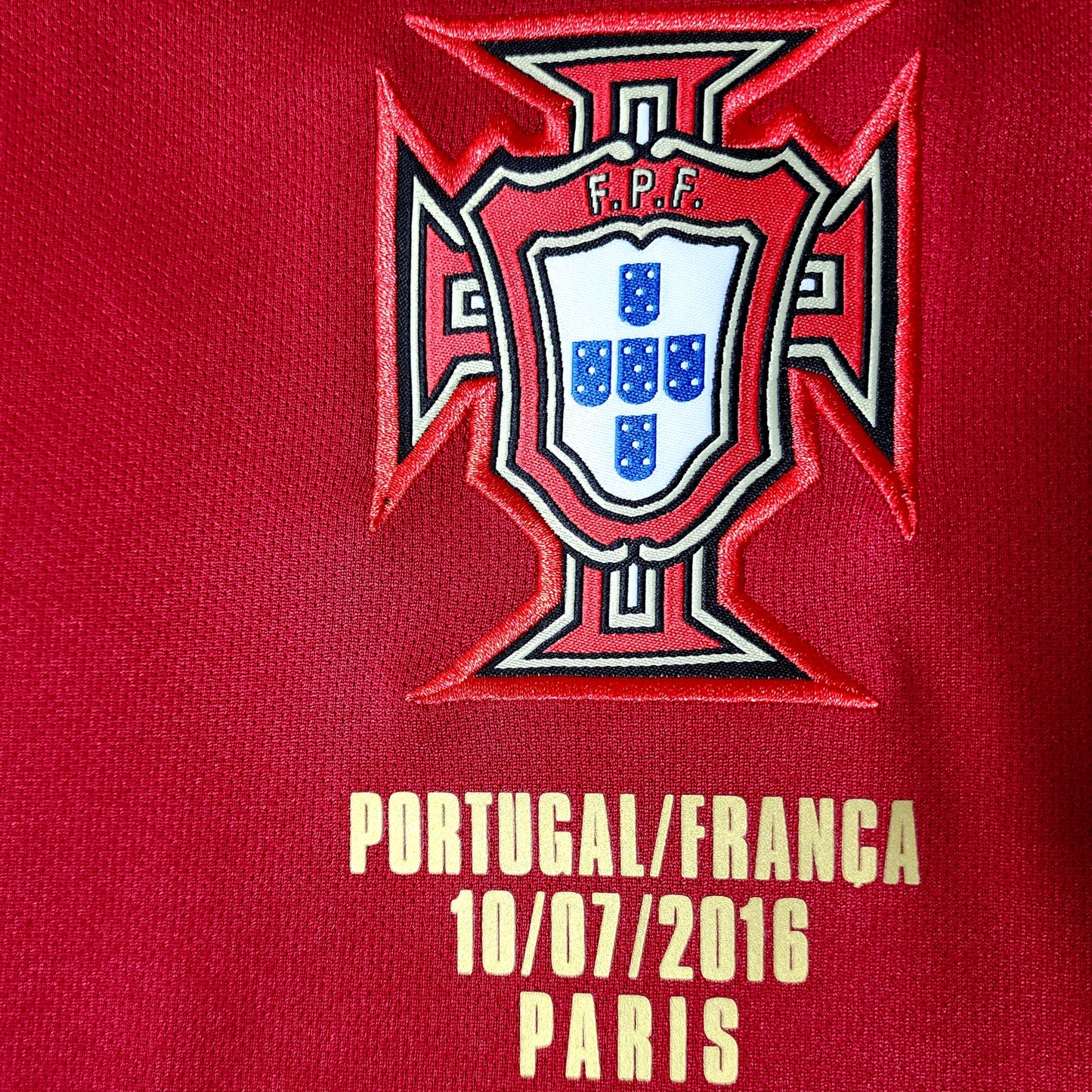 Ronaldo 2016 Portugal Long Sleeve Home Jersey