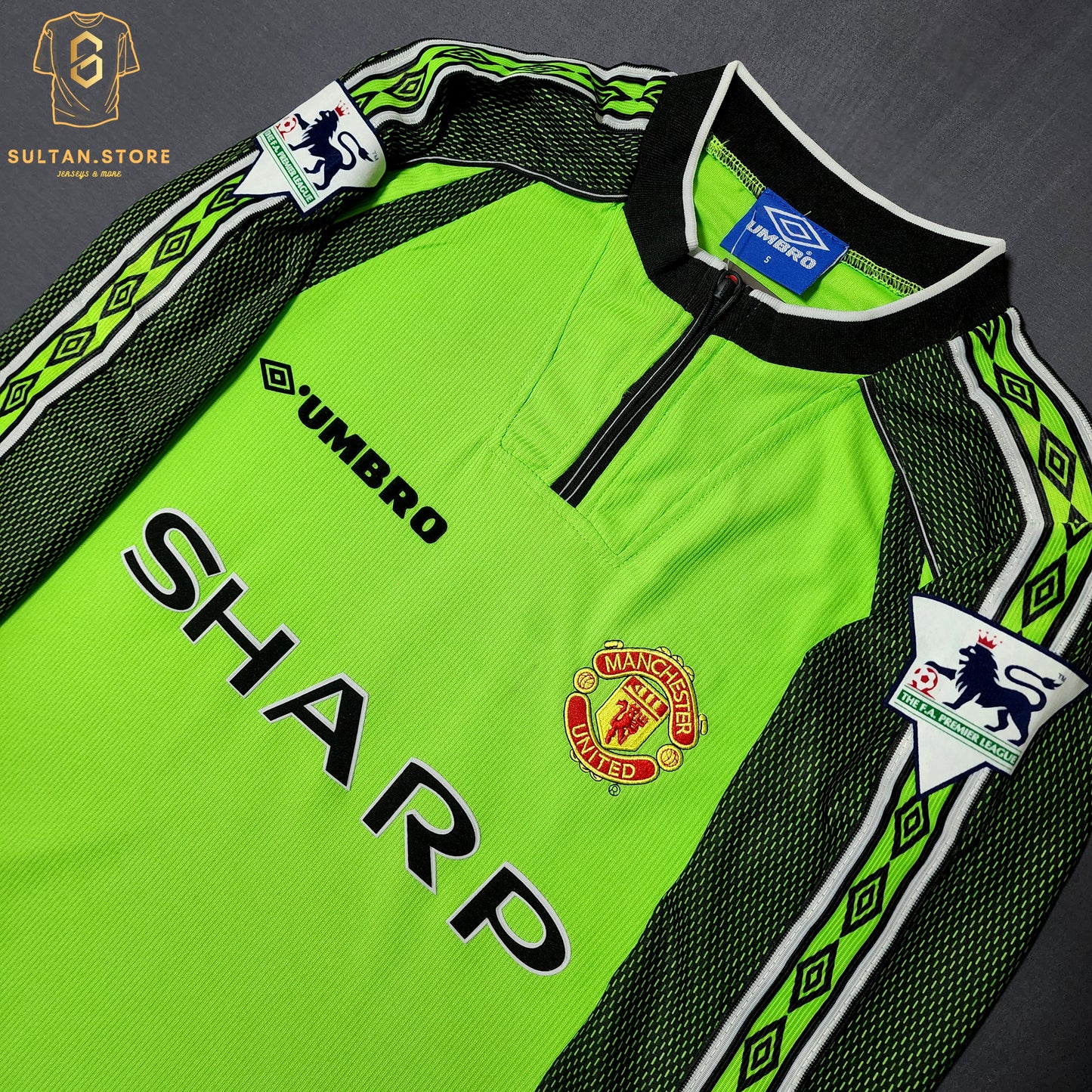 Peter Schmeichel 1999 Manchester United GK Home Jersey