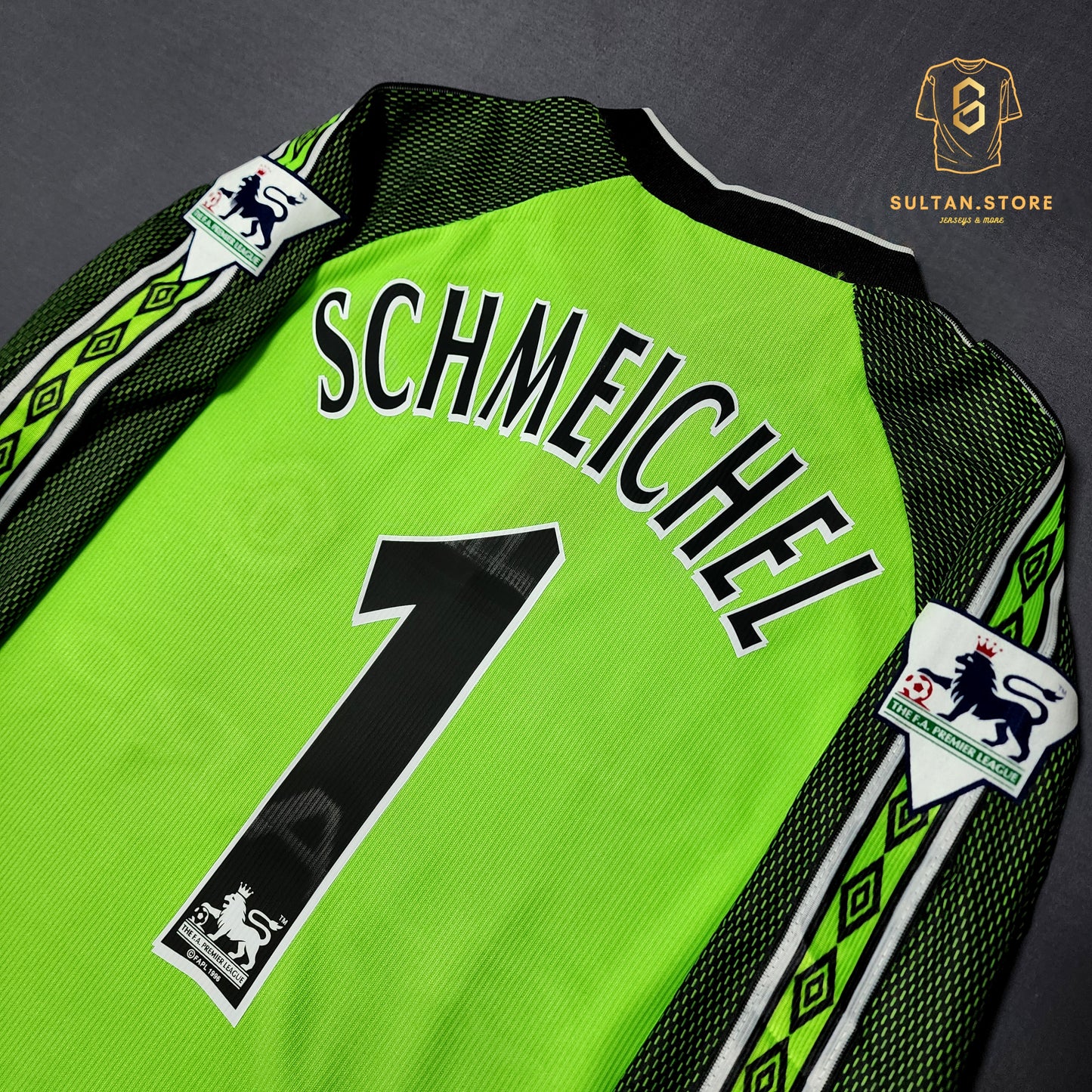 Peter Schmeichel 1999 Manchester United GK Home Jersey