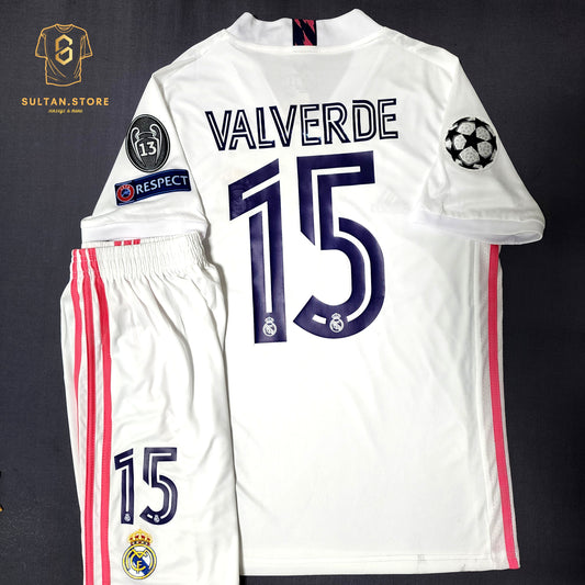 Valverde 2020/21 Real Madrid Home Kit