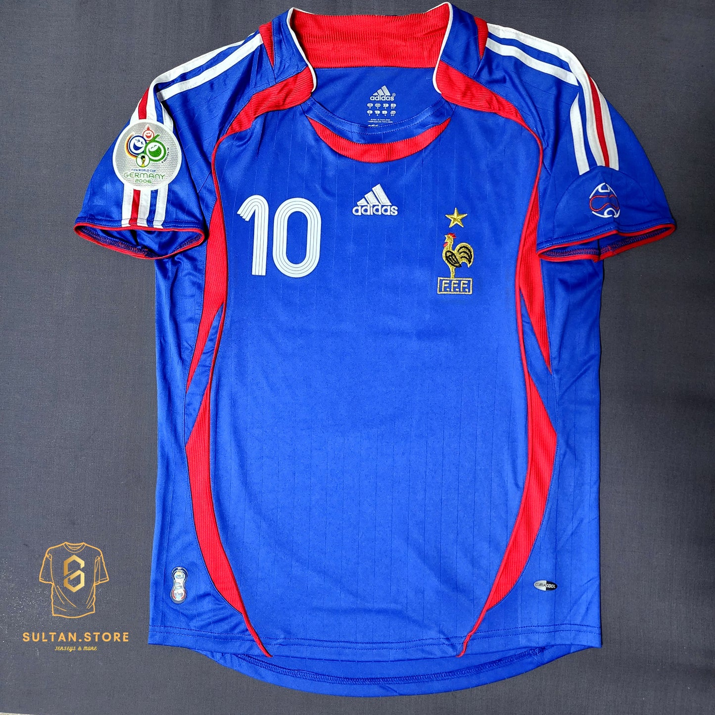 Zidane 2006 France Home Jersey