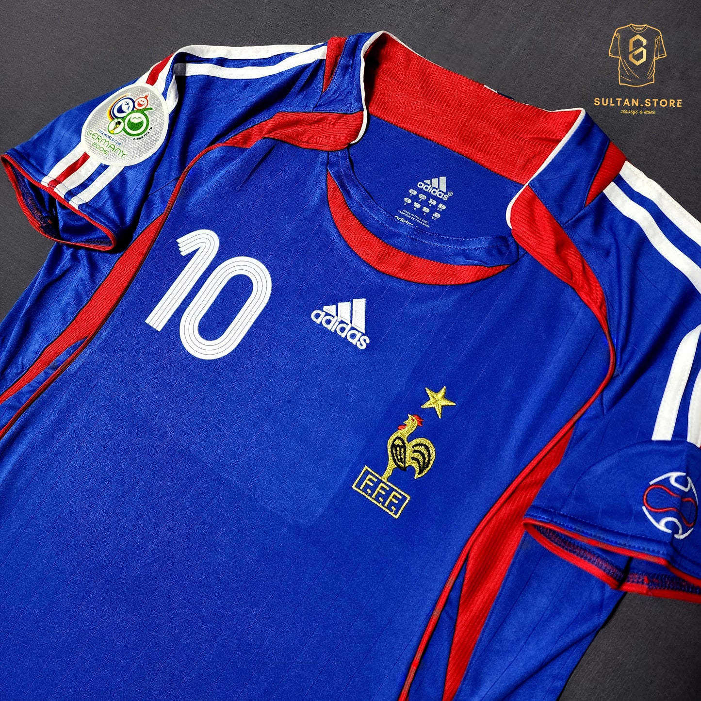 Zidane 2006 France Home Jersey