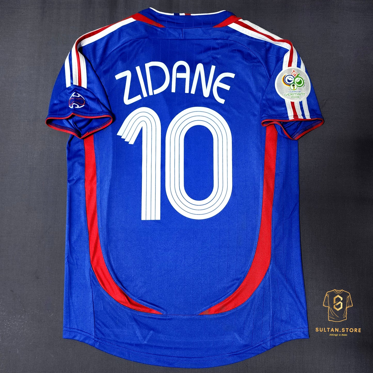 Zidane 2006 France Home Jersey