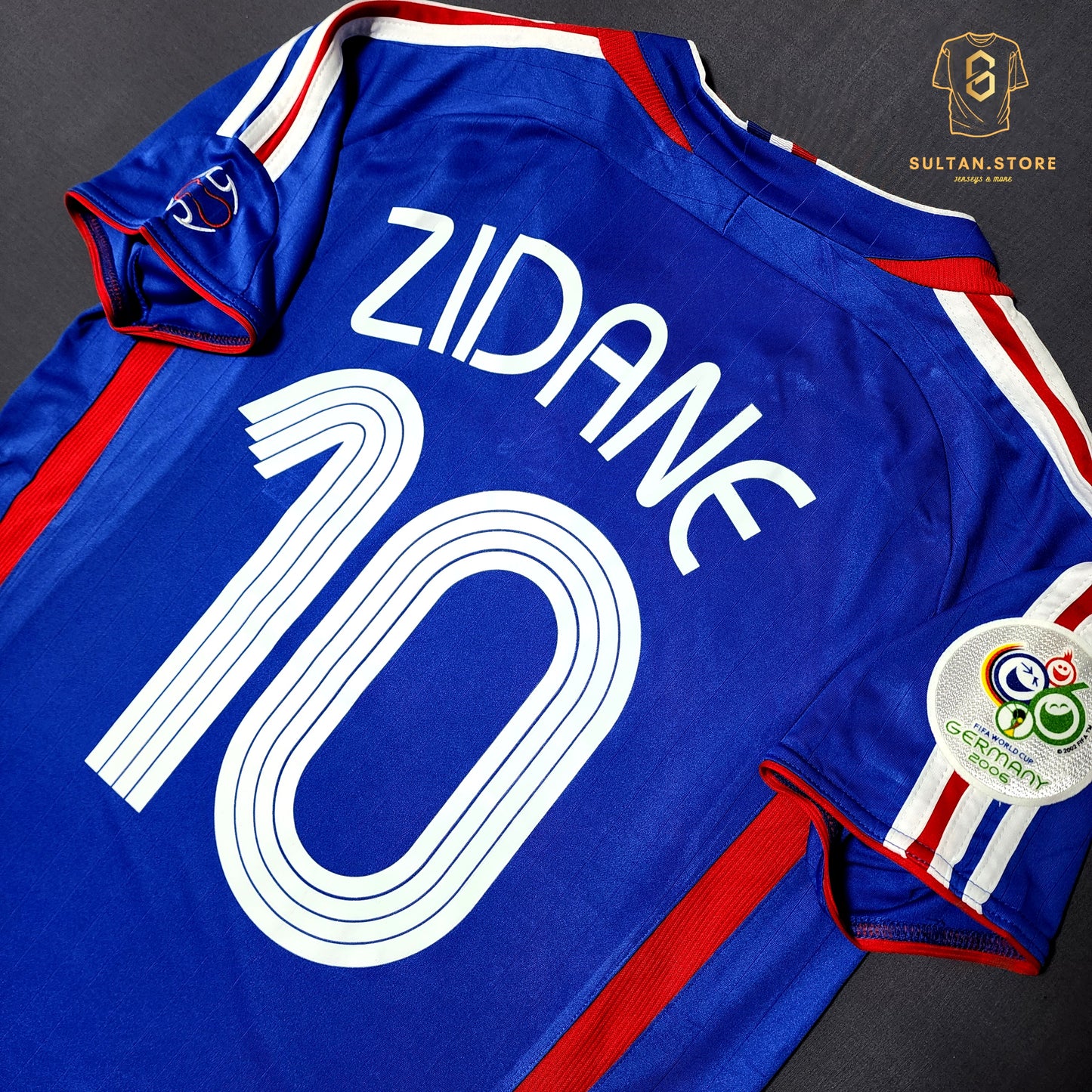 Zidane 2006 France Home Jersey