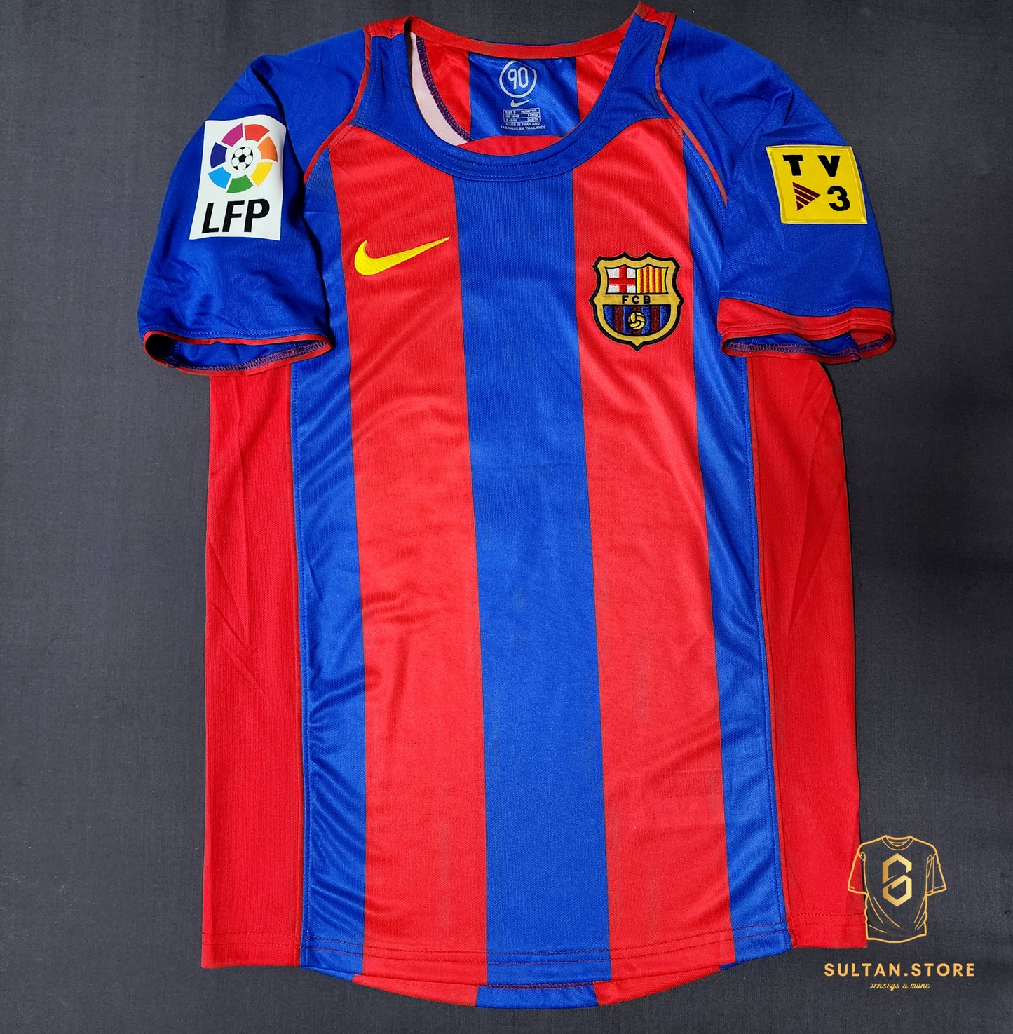 Messi 2004/05 Barcelona Home Jersey