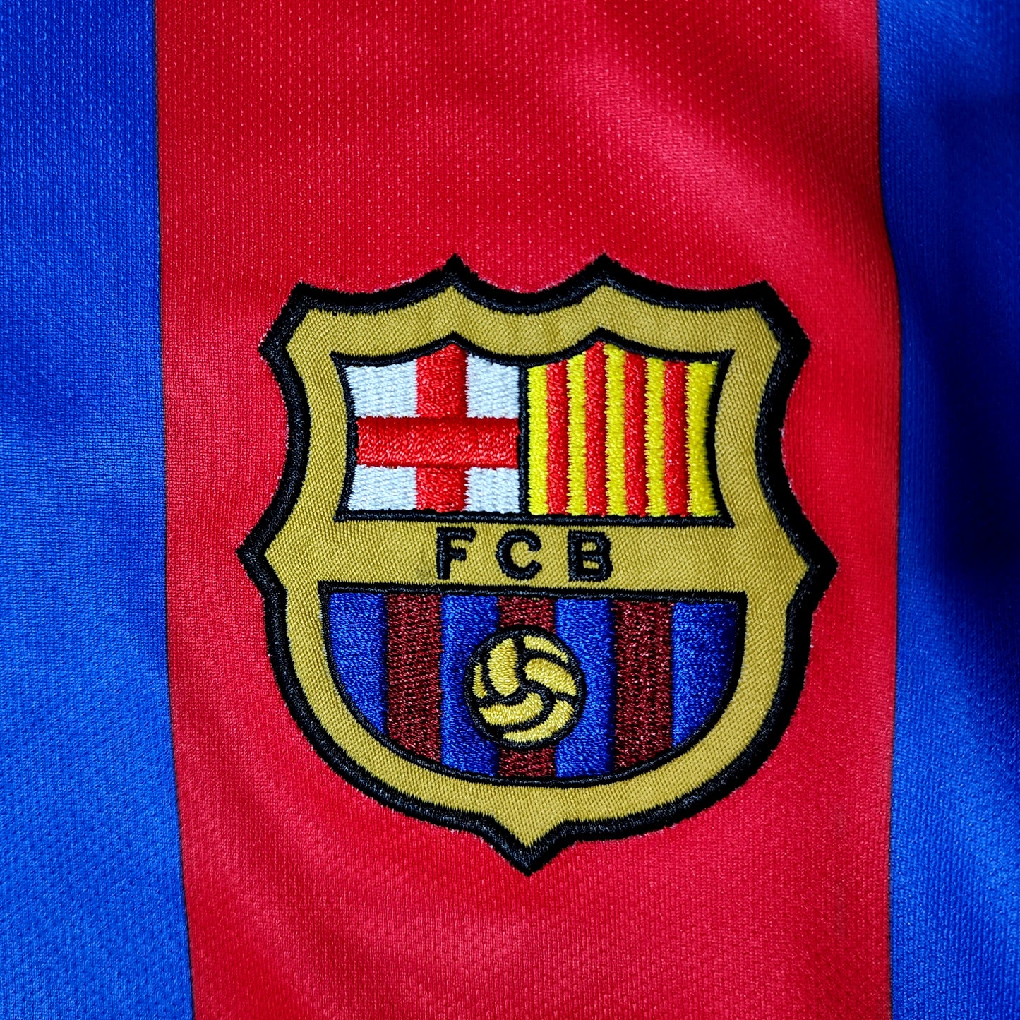 Messi 2004/05 Barcelona Home Jersey
