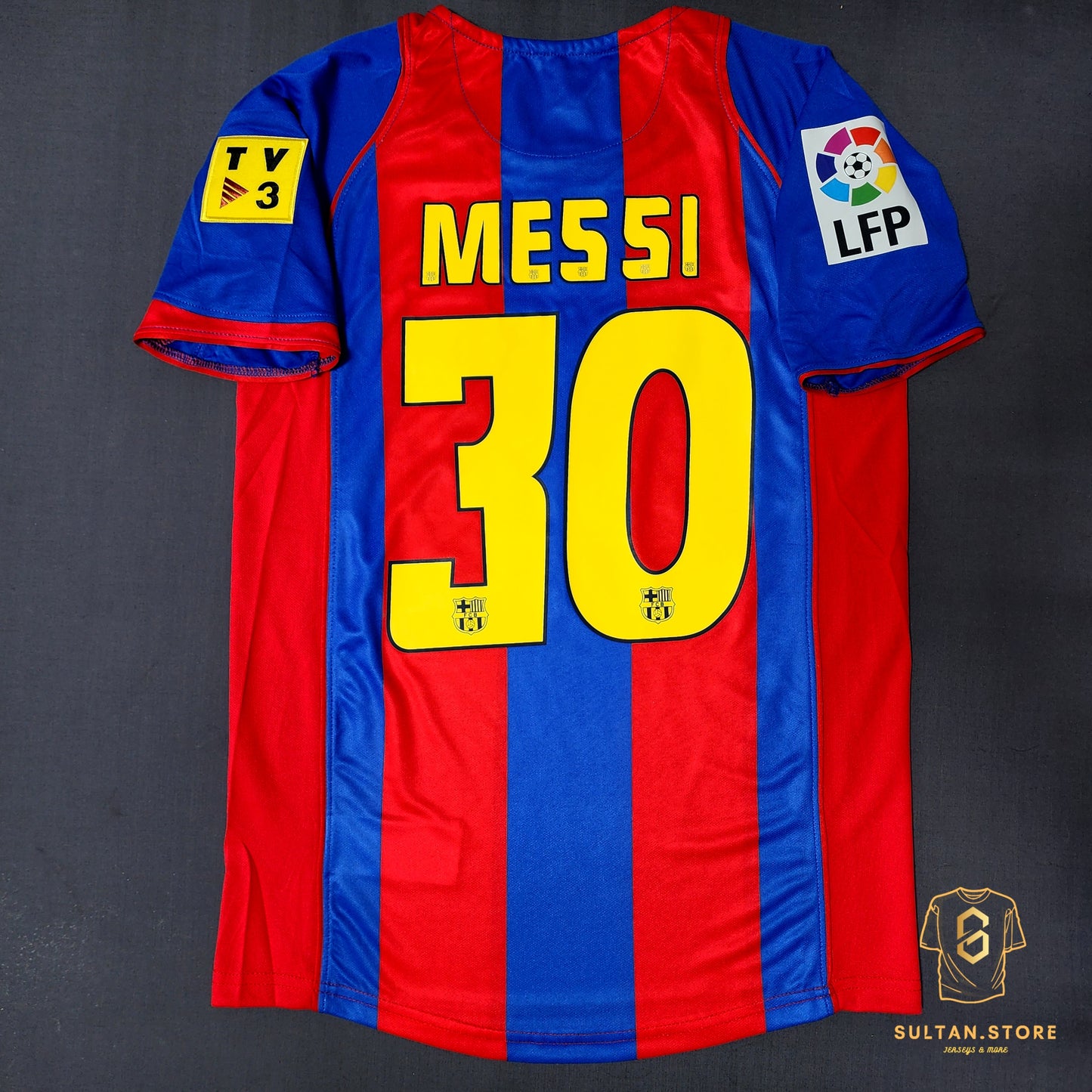 Messi 2004/05 Barcelona Home Jersey
