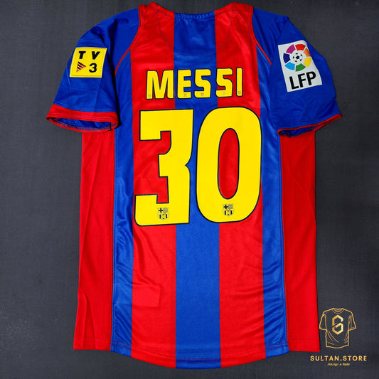 Messi 2004/05 Barcelona Home Jersey
