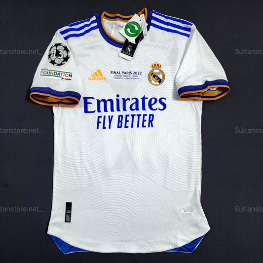 Modric 2021/22 Real Madrid Home Player Version Jersey
