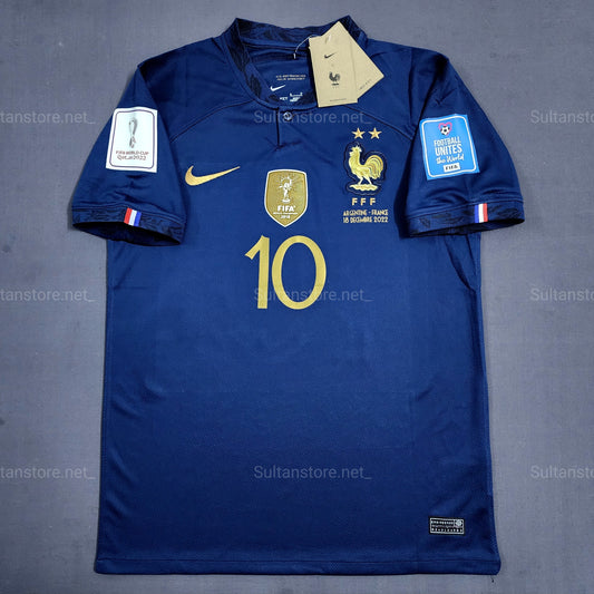 Mbappe 2022 France Final World Cup Jersey