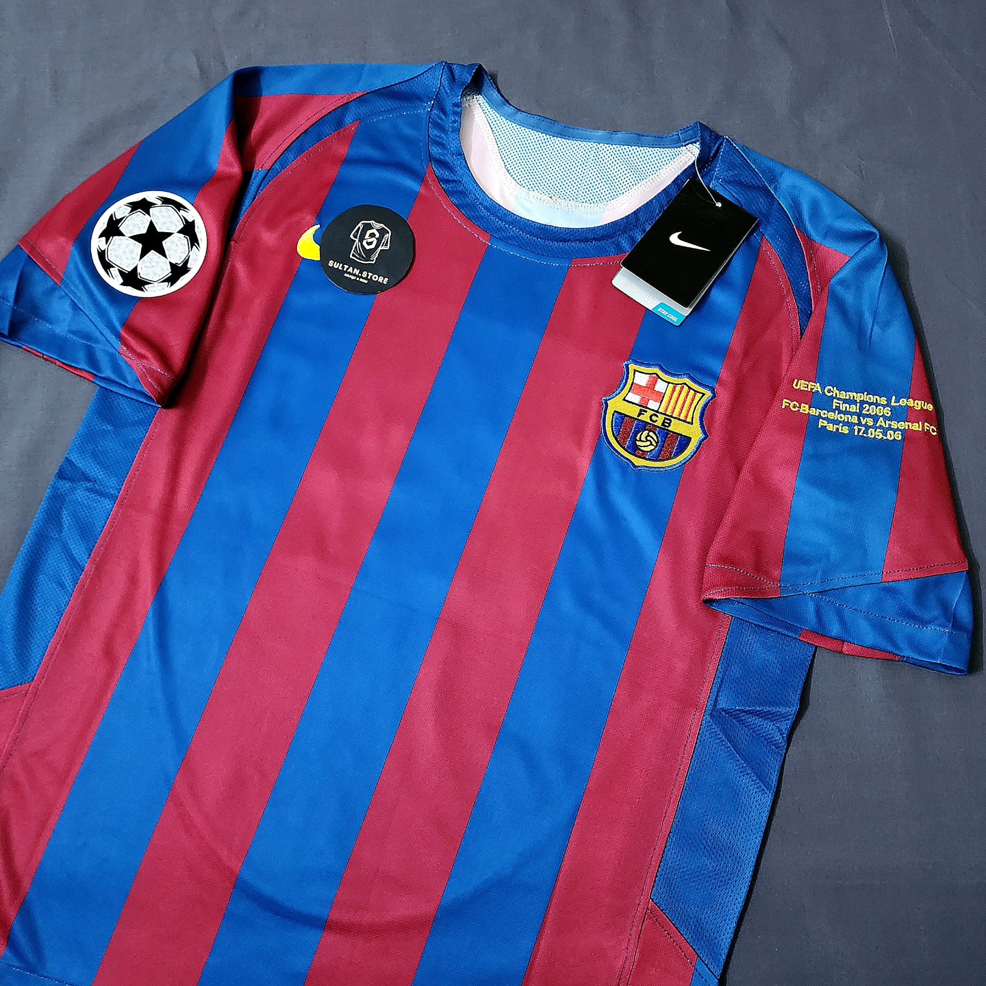 Messi 2006 Final barcelona Home Jersey