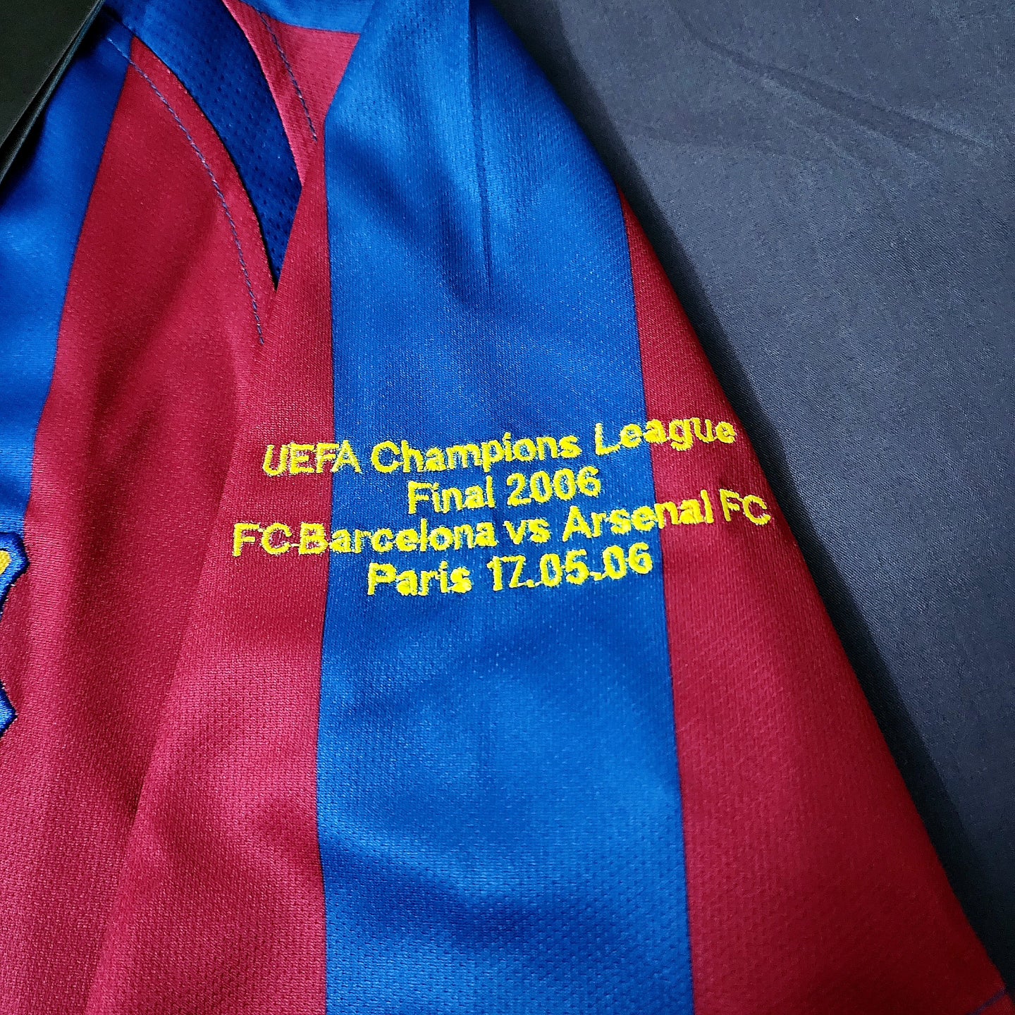 Messi 2006 Final barcelona Home Jersey