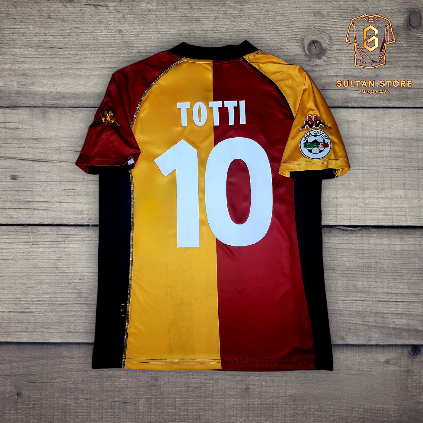 Totti 2001/02 Roma Home Jersey