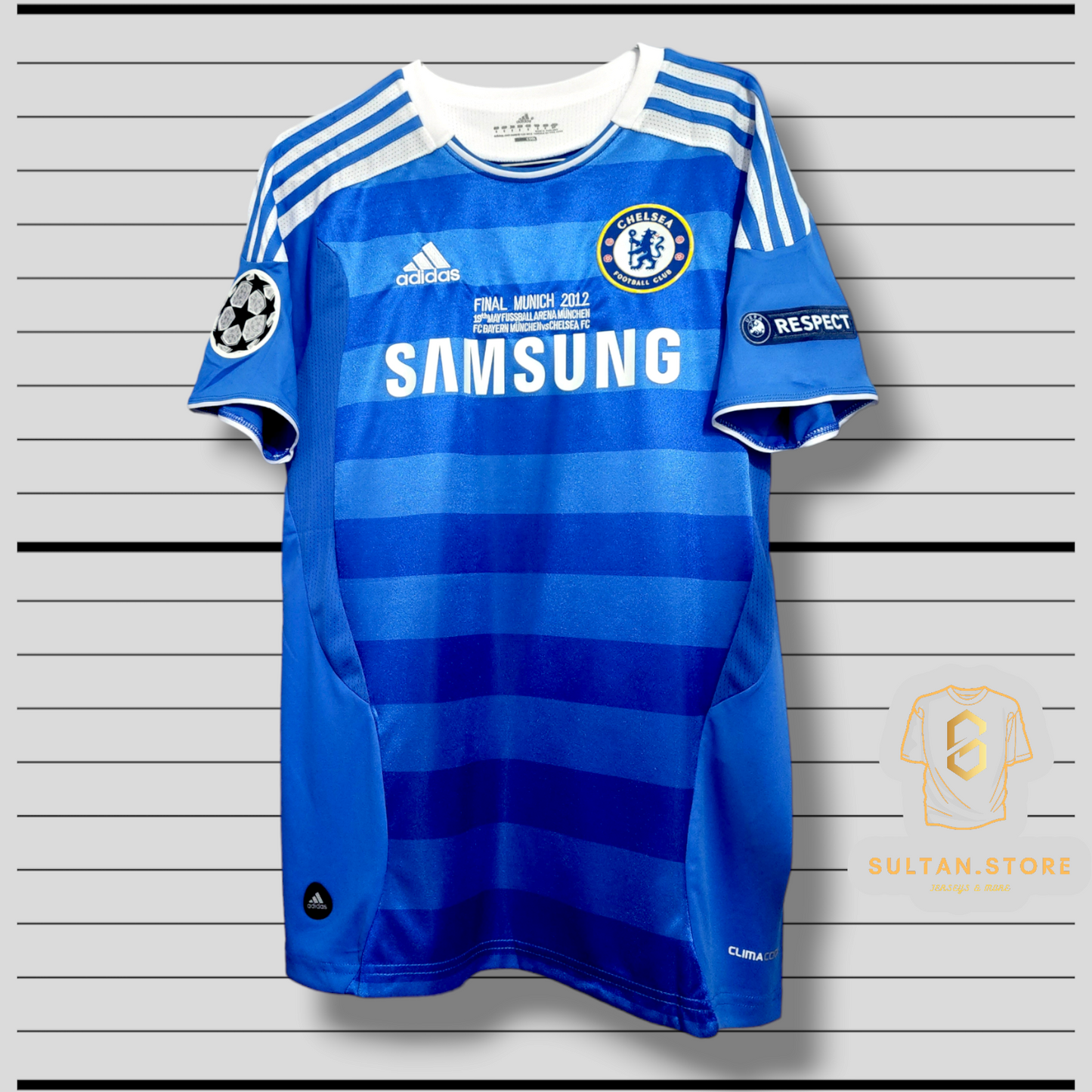 Drogba 2012 Chelsea Final Champions League Jersey – Sultan store
