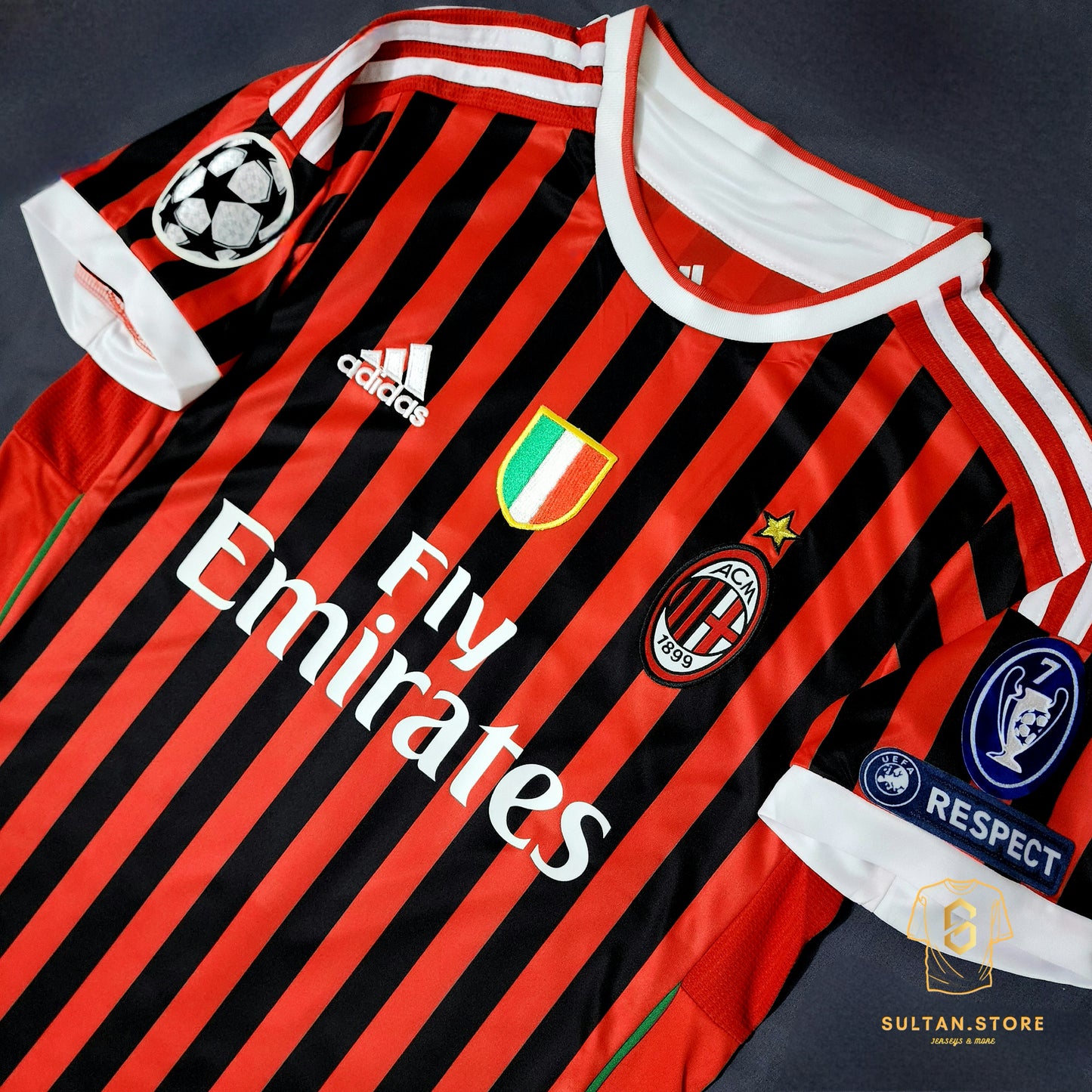 Ibrahimovic 2011/12 AC Milan Home Jersey