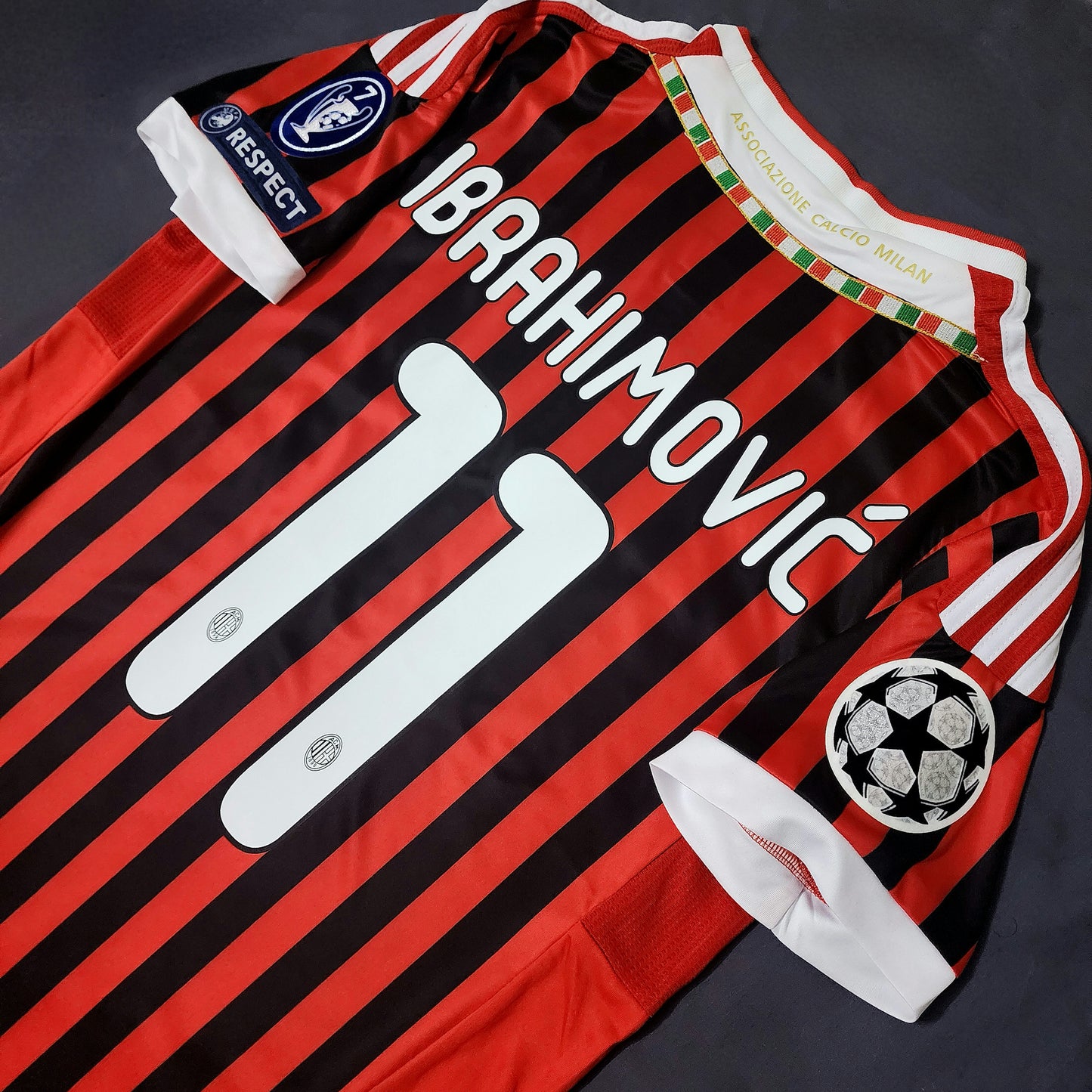 Ibrahimovic 2011/12 AC Milan Home Jersey