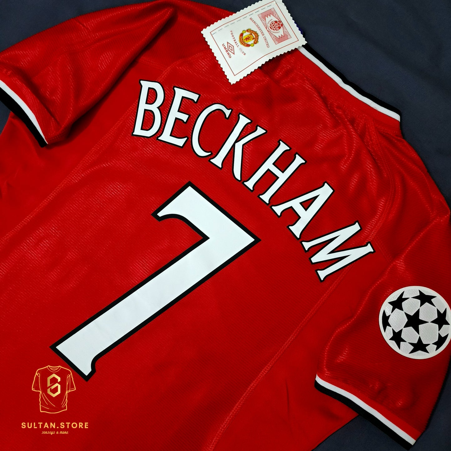 Beckham 2000/01 Manchester United Home Jersey