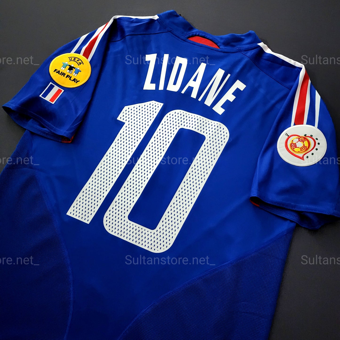 Zidane 2004 France Home Jersey