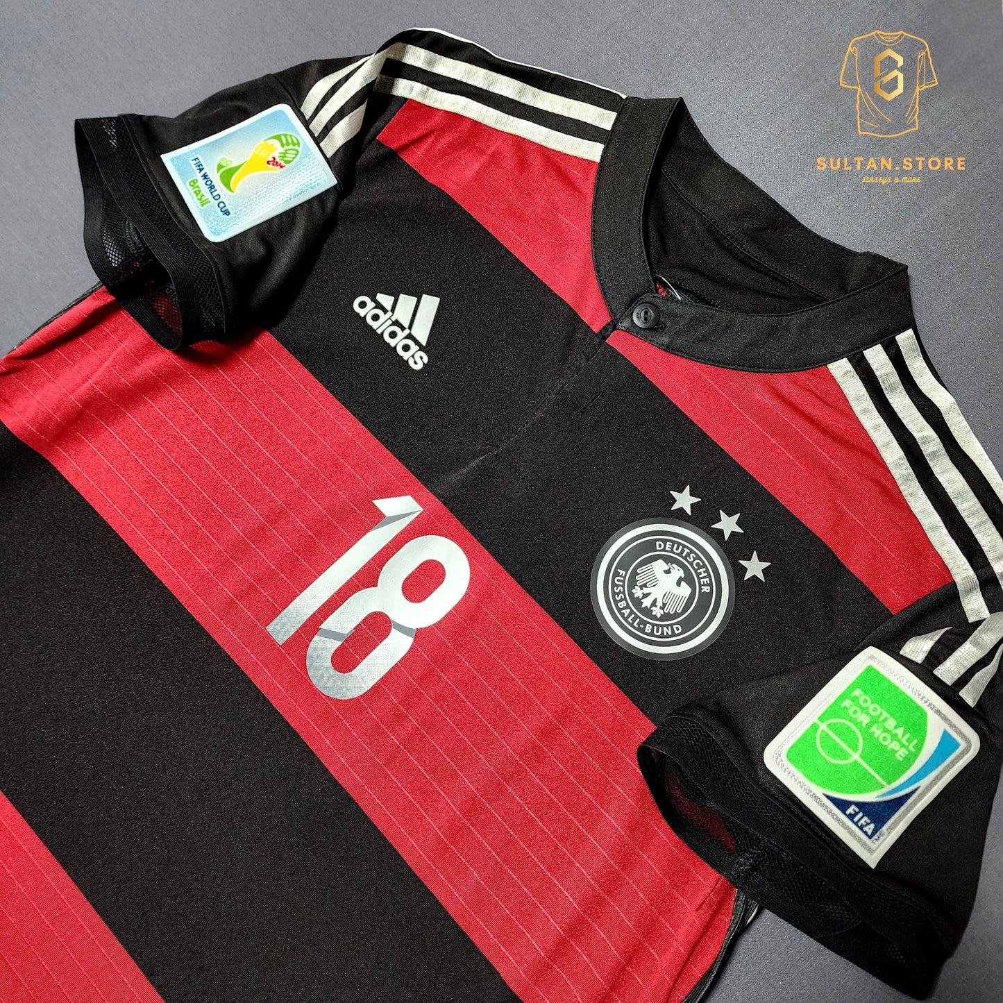 Kroos 2014 Germany Away Jersey