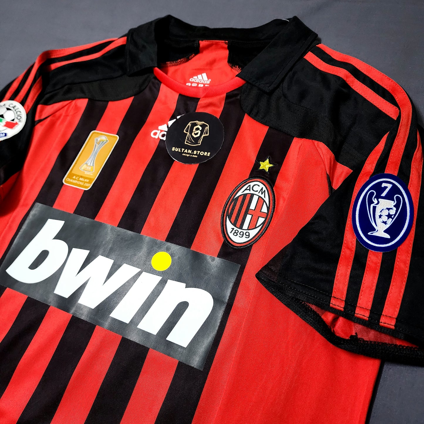 Ronaldo 2007/08 AC Milan Home Jersey