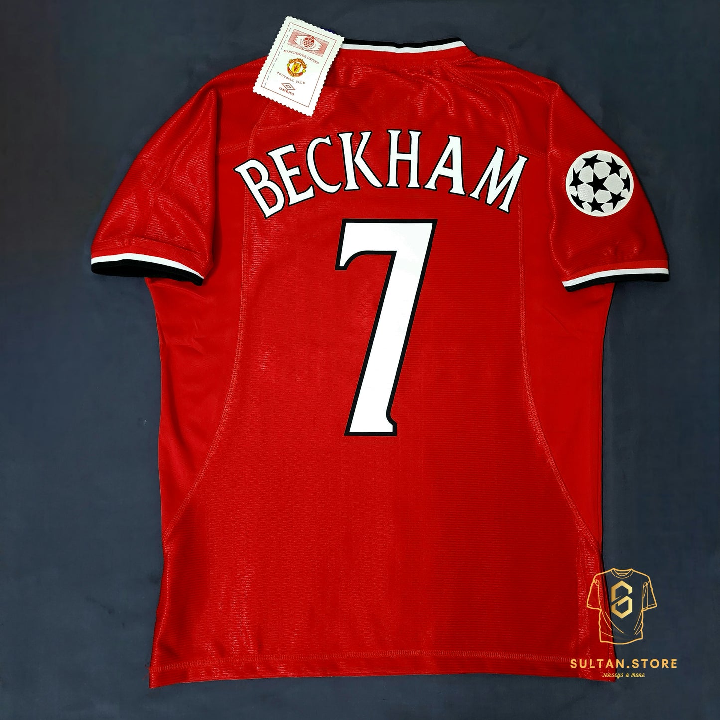 Beckham 2000/01 Manchester United Home Jersey