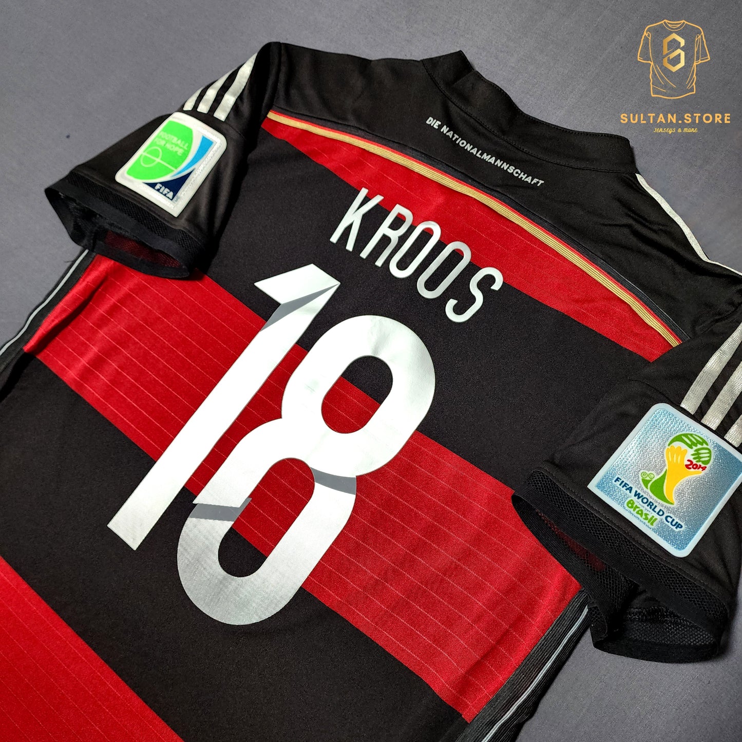 Kroos 2014 Germany Away Jersey