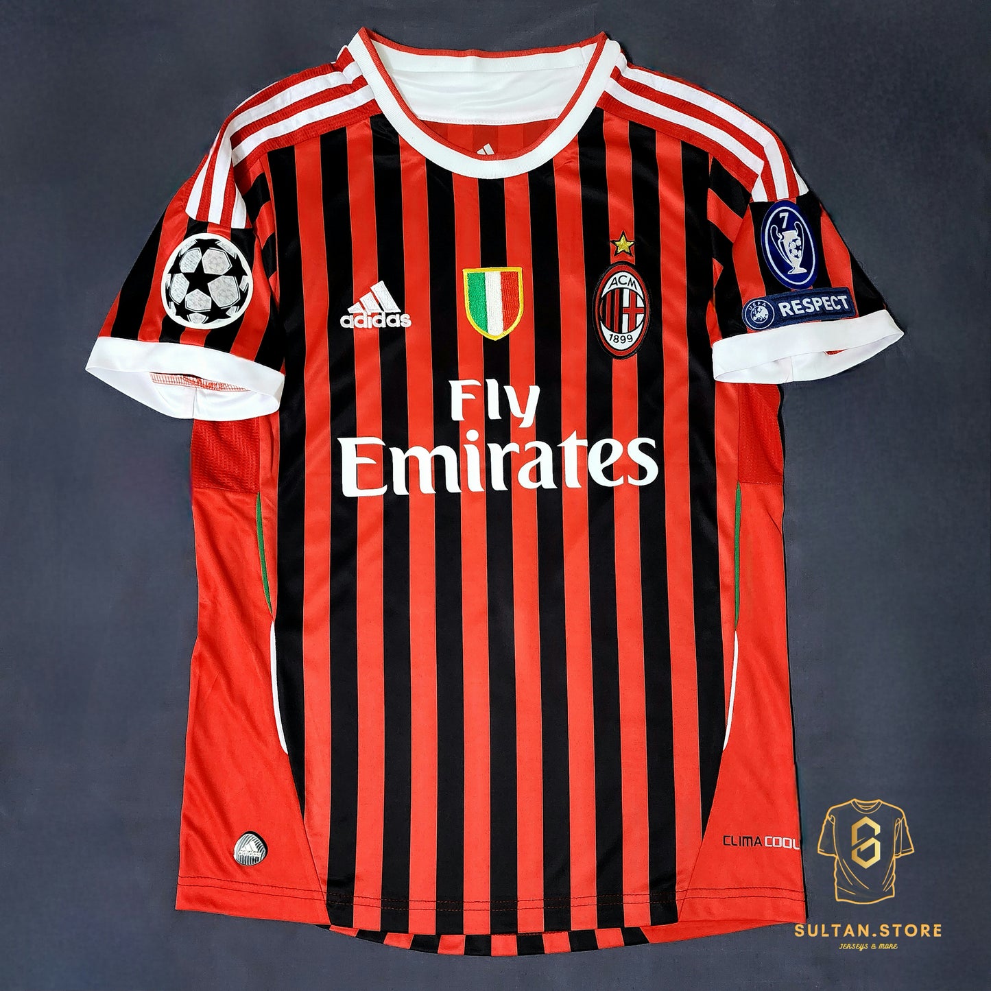 Ibrahimovic 2011/12 AC Milan Home Jersey