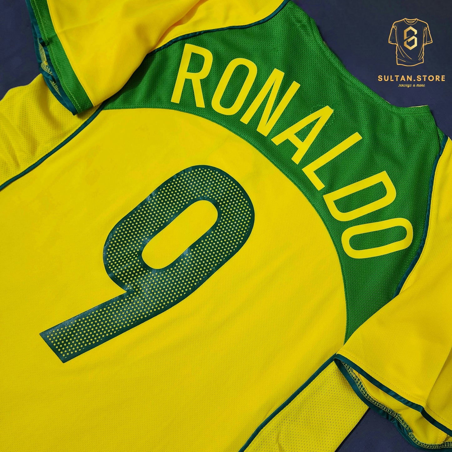 Ronaldo 2005 Brazil Home Jersey
