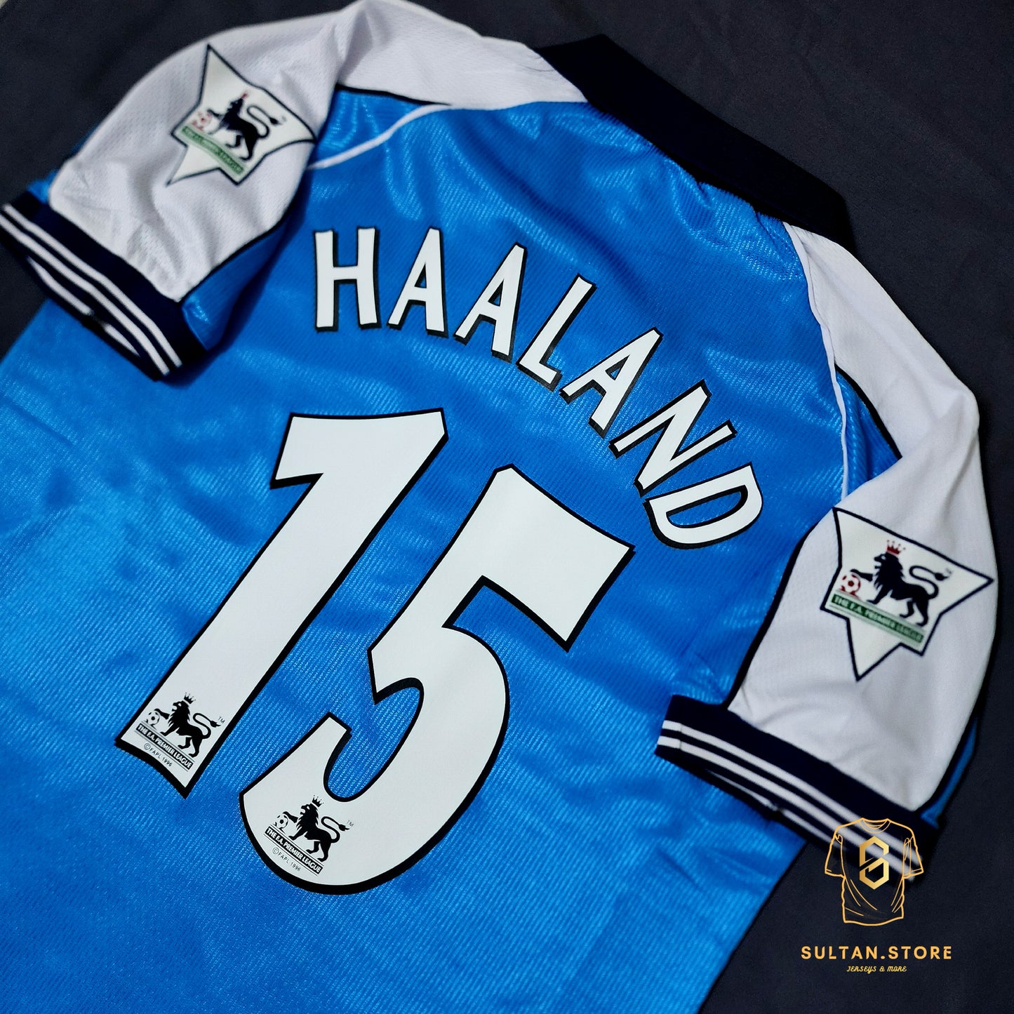 Haaland 1999/00 Manchester City Home Jersey