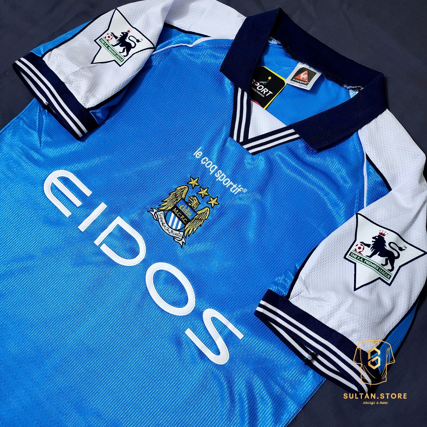 Haaland 1999/00 Manchester City Home Jersey