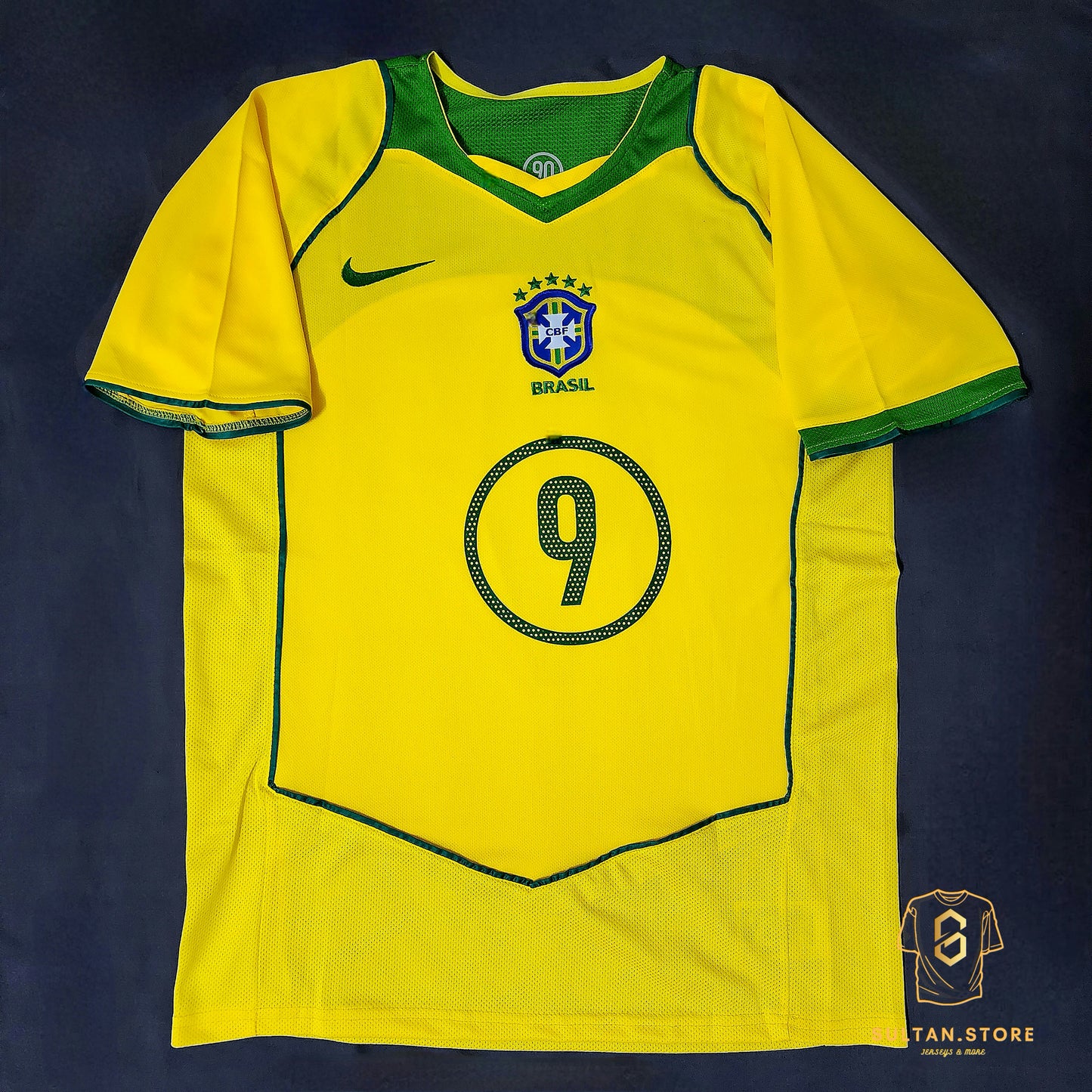 Ronaldo 2005 Brazil Home Jersey