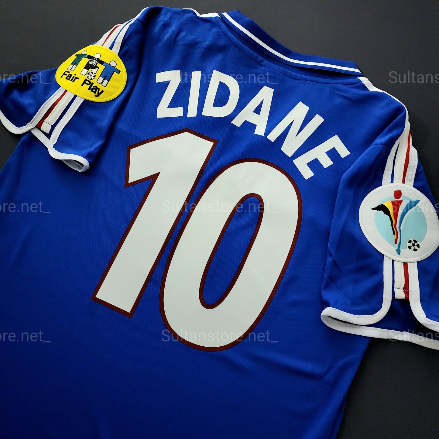 Zidane 2000 France Home Jersey
