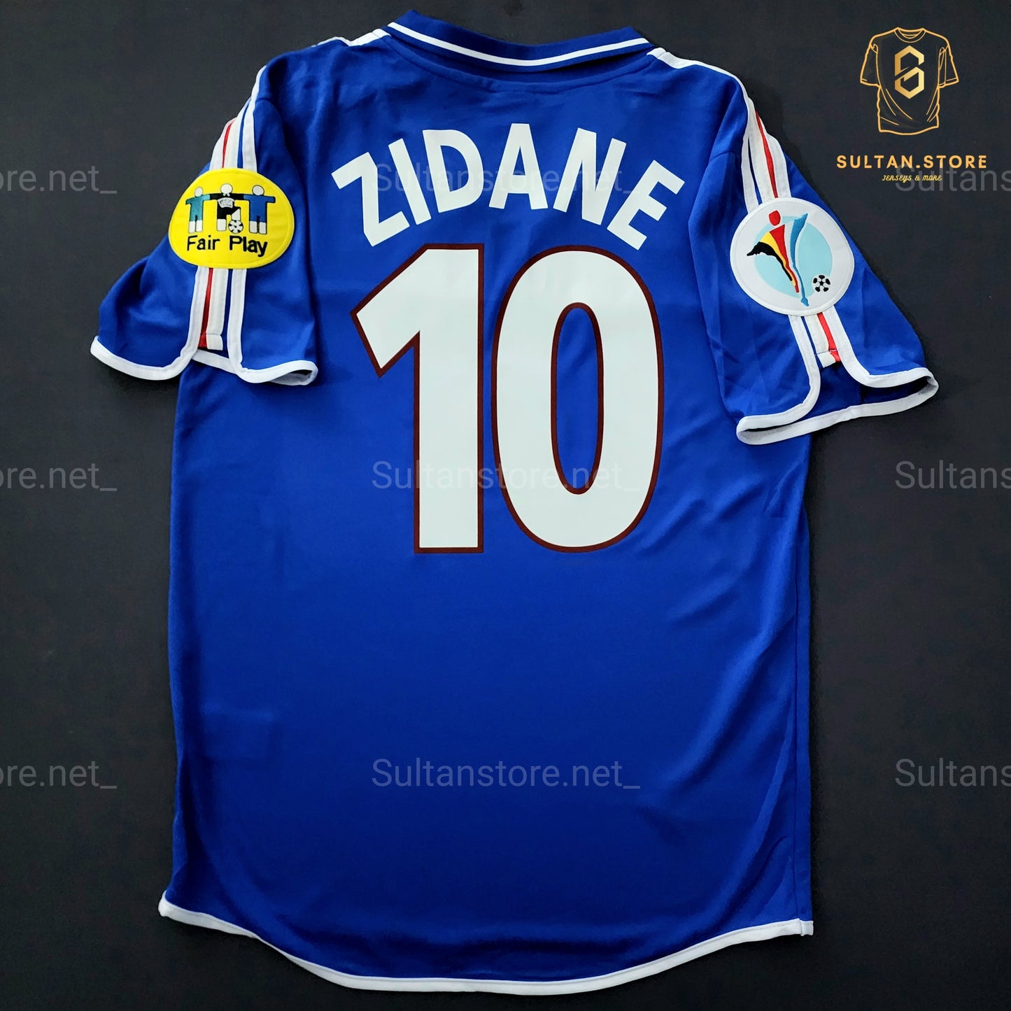 Zidane 2000 France Home Jersey