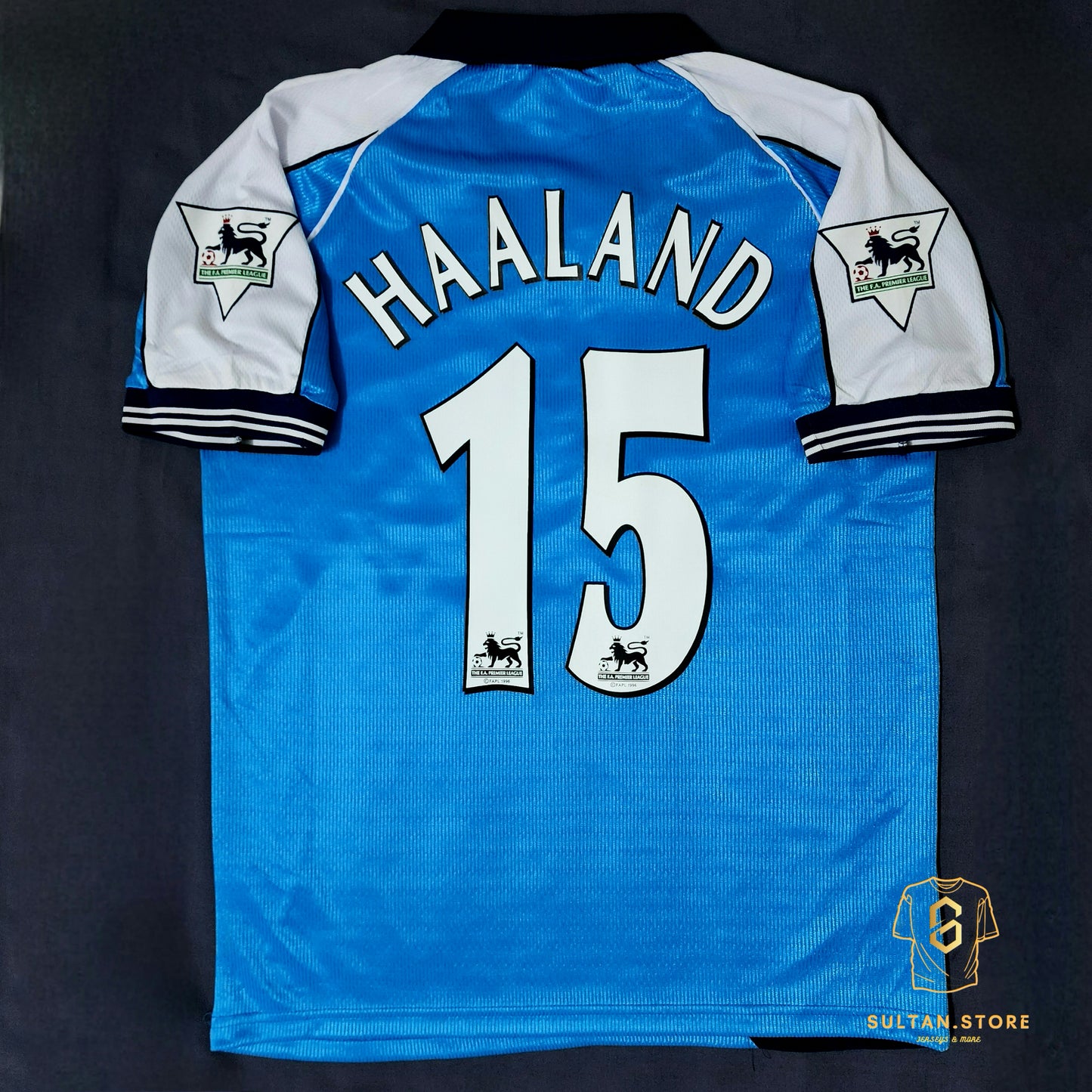 Haaland 1999/00 Manchester City Home Jersey
