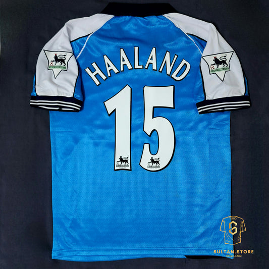 Haaland 1999/00 Manchester City Home Jersey