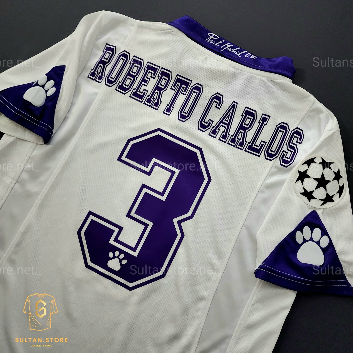 Carlos 1997/98 Real Madrid Home Jersey