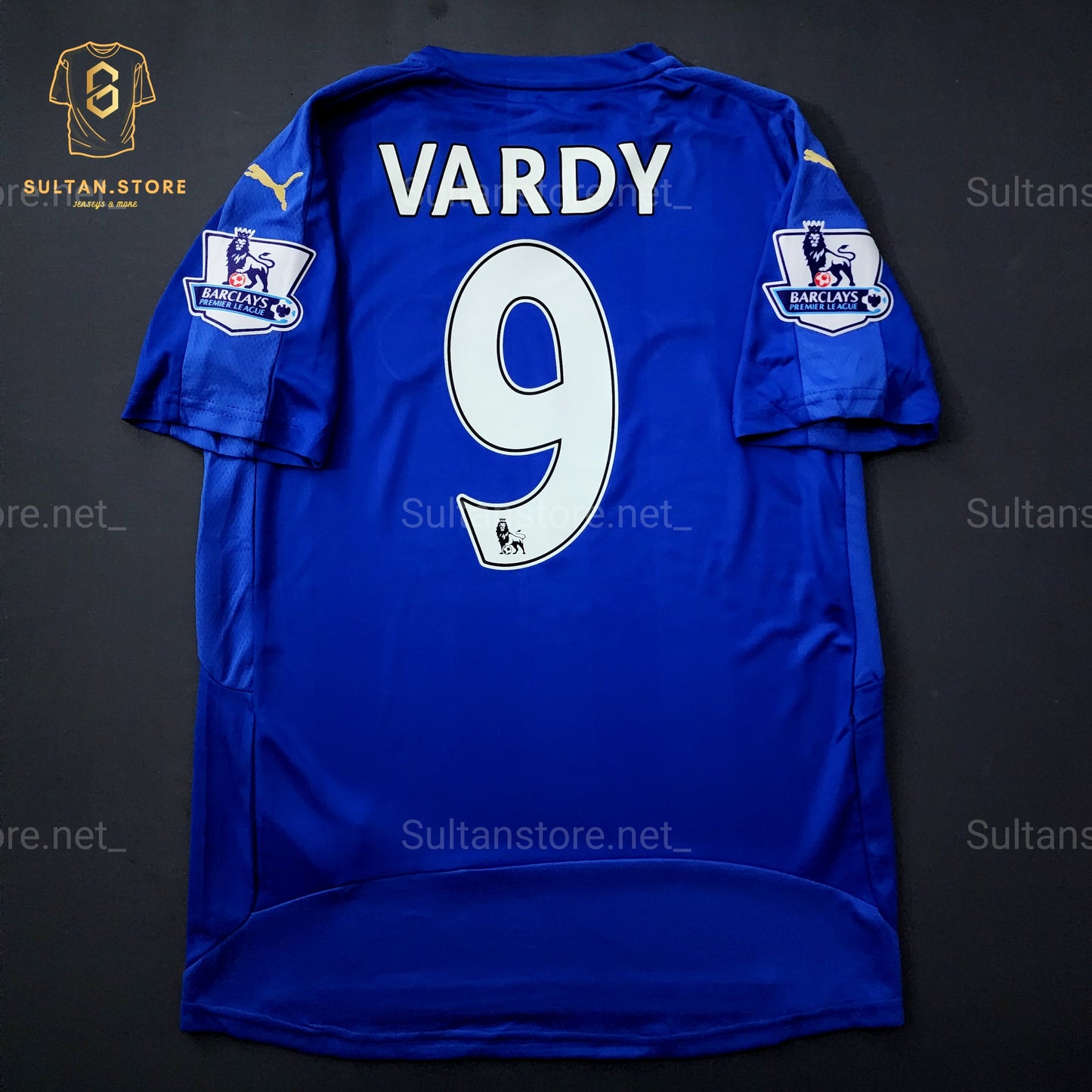 Vardy 2015/16 Leicester City Home Jersey